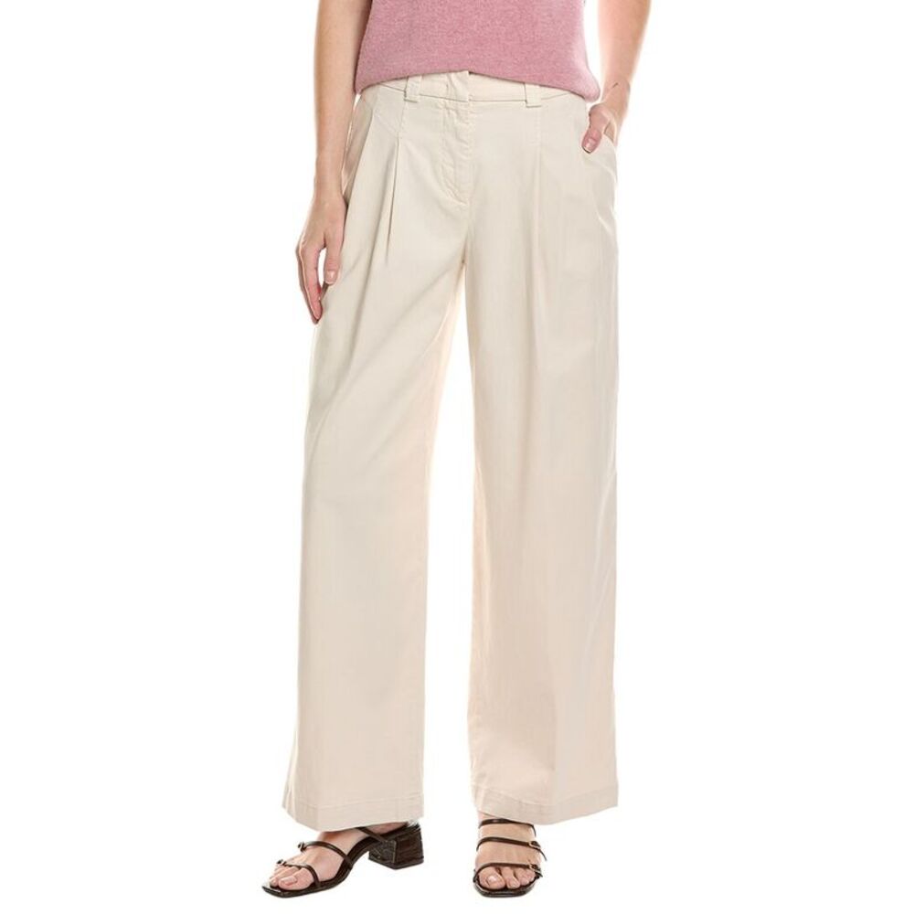 Peserico Womens  Trouser, White
